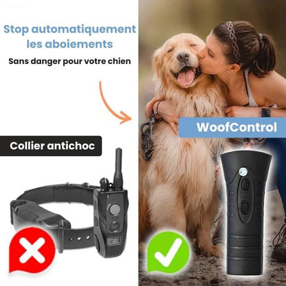 Répulsif anti-aboiement pour chien WoofControle